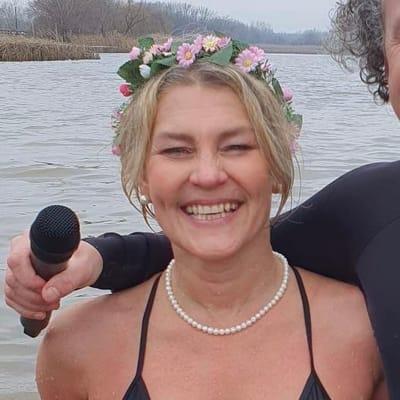 Kubinyi Adrienn portréja